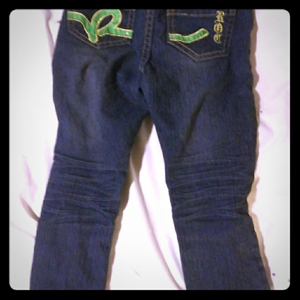 Roca wear girl toddler jeans size 4t